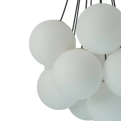 Cloud Style Opal Glass Cluster Bubble Chandelier Pendant Light