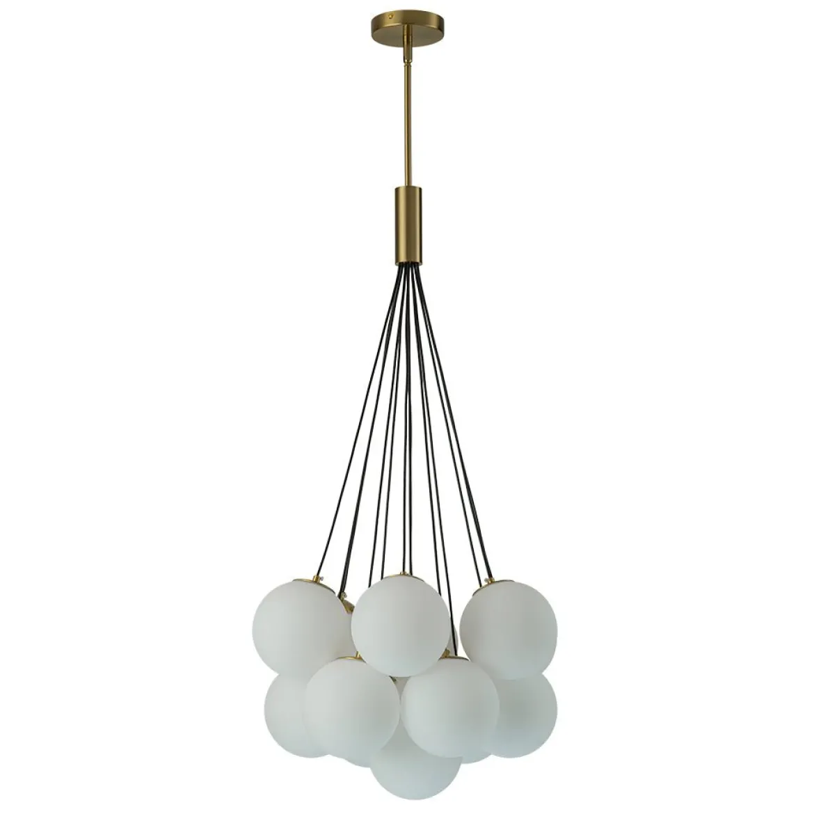 Cloud Style Opal Glass Cluster Bubble Chandelier Pendant Light