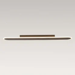 Contemporary Long Oval Warm Dimmable LED Ceiling Light