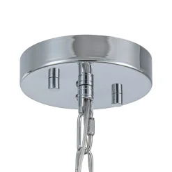 Designer Cluster Glass Globe Metal Dome Pendant Light