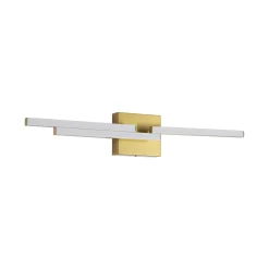 Designer 3-Light Tetris Linear Dimmable LED Vanity Wall Sconce