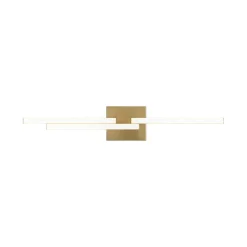Designer 3-Light Tetris Linear Dimmable LED Vanity Wall Sconce
