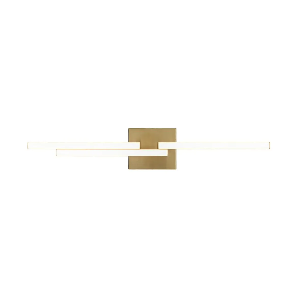 Designer 3-Light Tetris Linear Dimmable LED Vanity Wall Sconce
