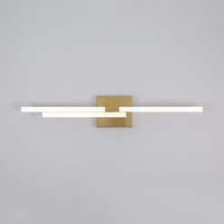 Designer 3-Light Tetris Linear Dimmable LED Vanity Wall Sconce
