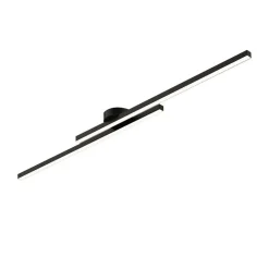 Dimmable 2-Light Long Strip Linear LED Flush Mount