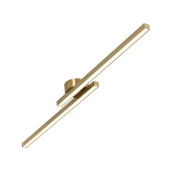 Dimmable 2-Light Long Strip Linear LED Flush Mount