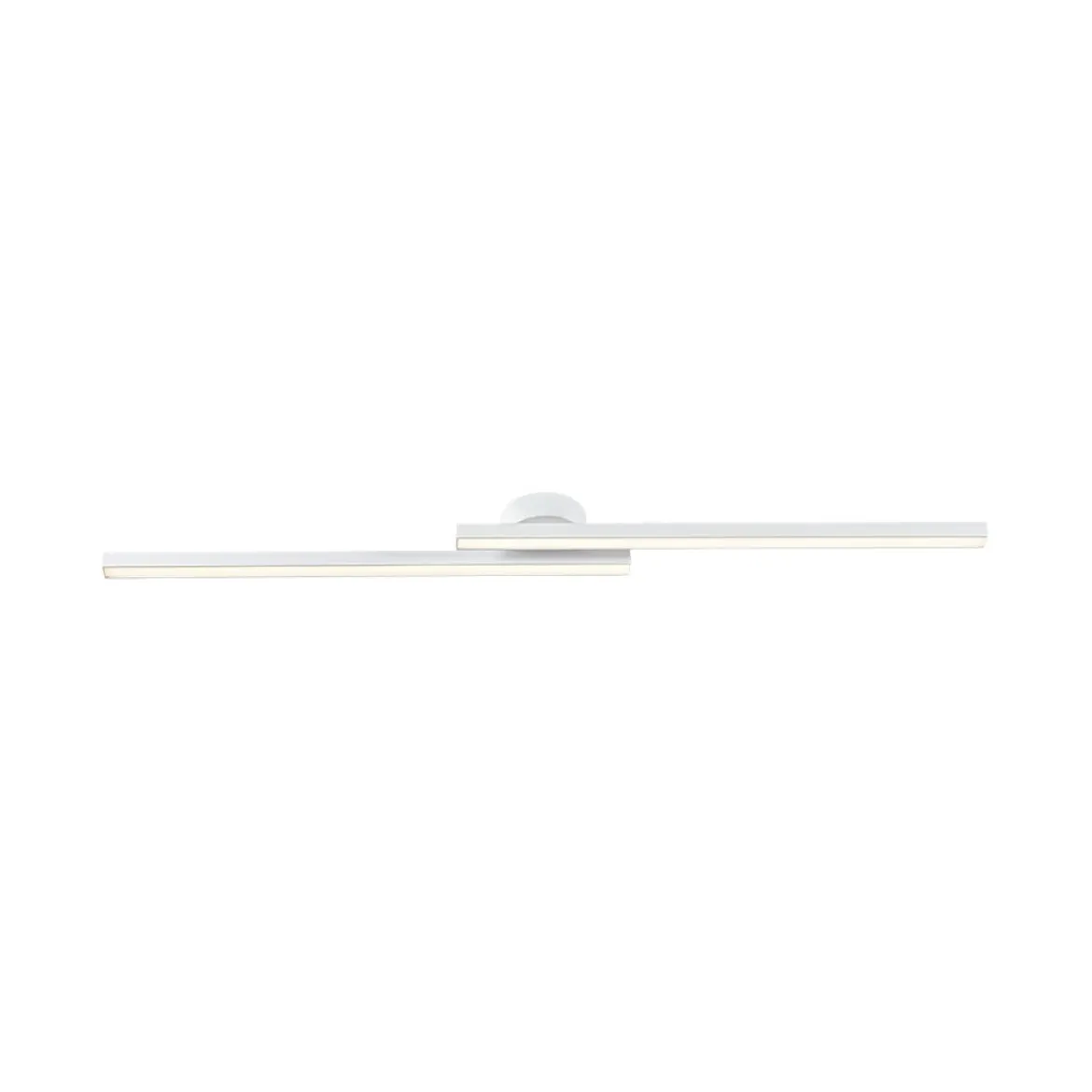 Dimmable 2-Light Long Strip Linear LED Flush Mount