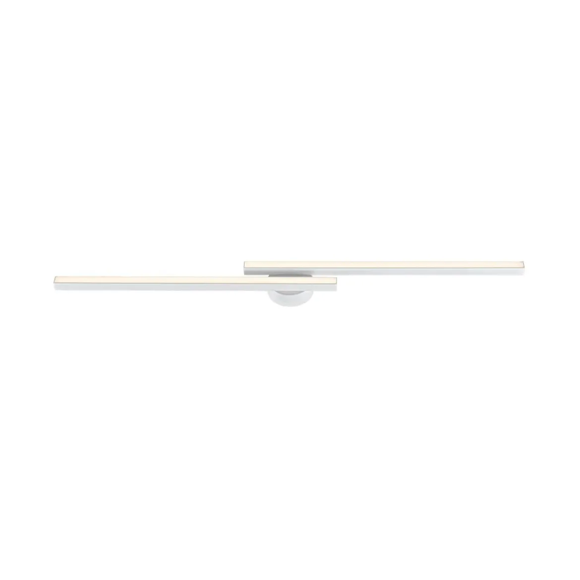 Dimmable 2-Light Long Strip Linear LED Flush Mount