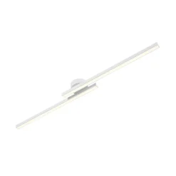 Dimmable 2-Light Long Strip Linear LED Flush Mount