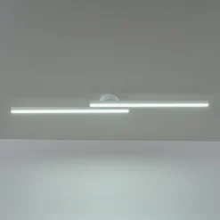 Dimmable 2-Light Long Strip Linear LED Flush Mount