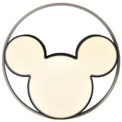 Dimmable Modern Mickey Design LED Flush Ceiling Light
