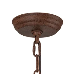 Farmhouse Wood Cylinder Pendant Light