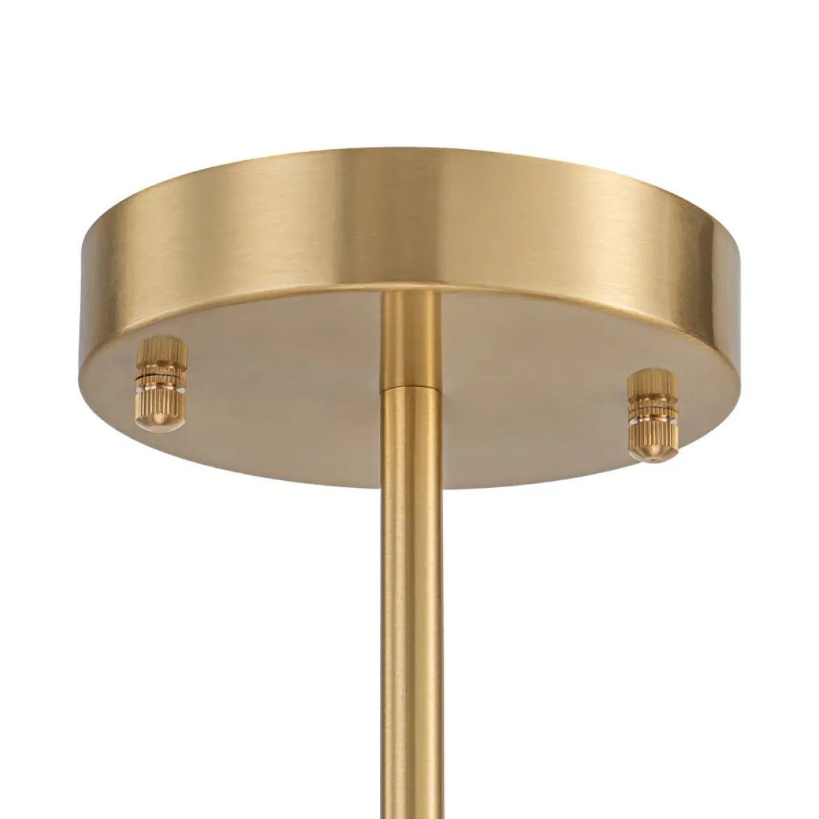 Frosted Glass Bubble 2-Tier Sputnik Semi Flush Chandelier