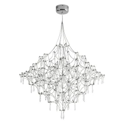 Galaxy Glam Luxury LED Starlight Crystal Chandelier