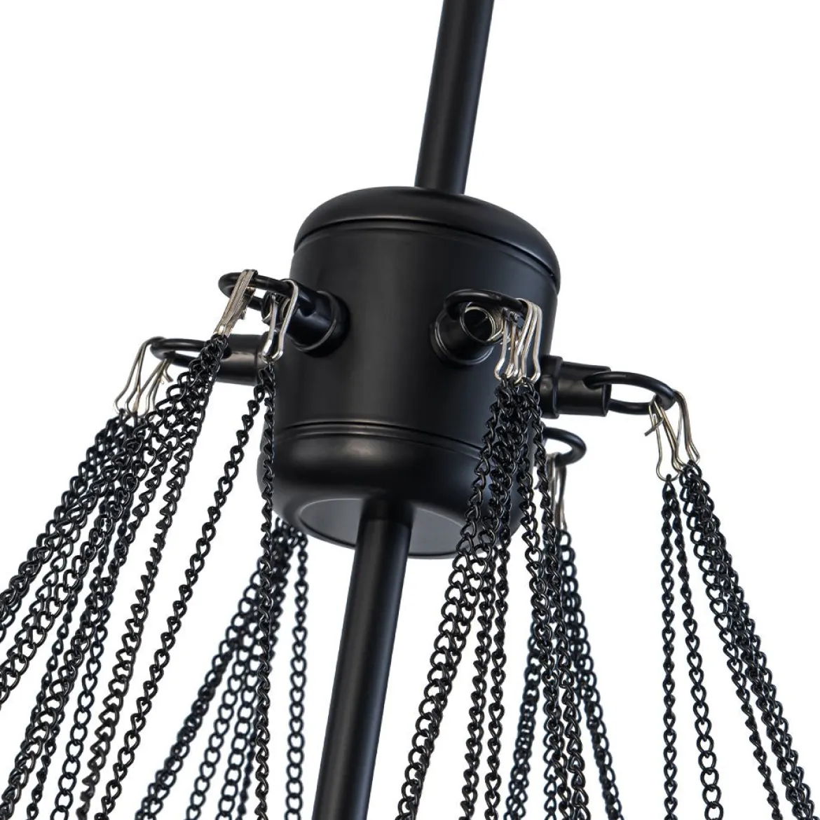 Glam Ribbed Glass Globe Textured Bubble Cluster Chandelier