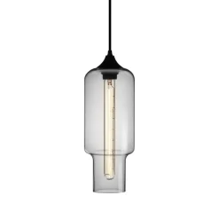 Glass Linear 3-light Island Pendant