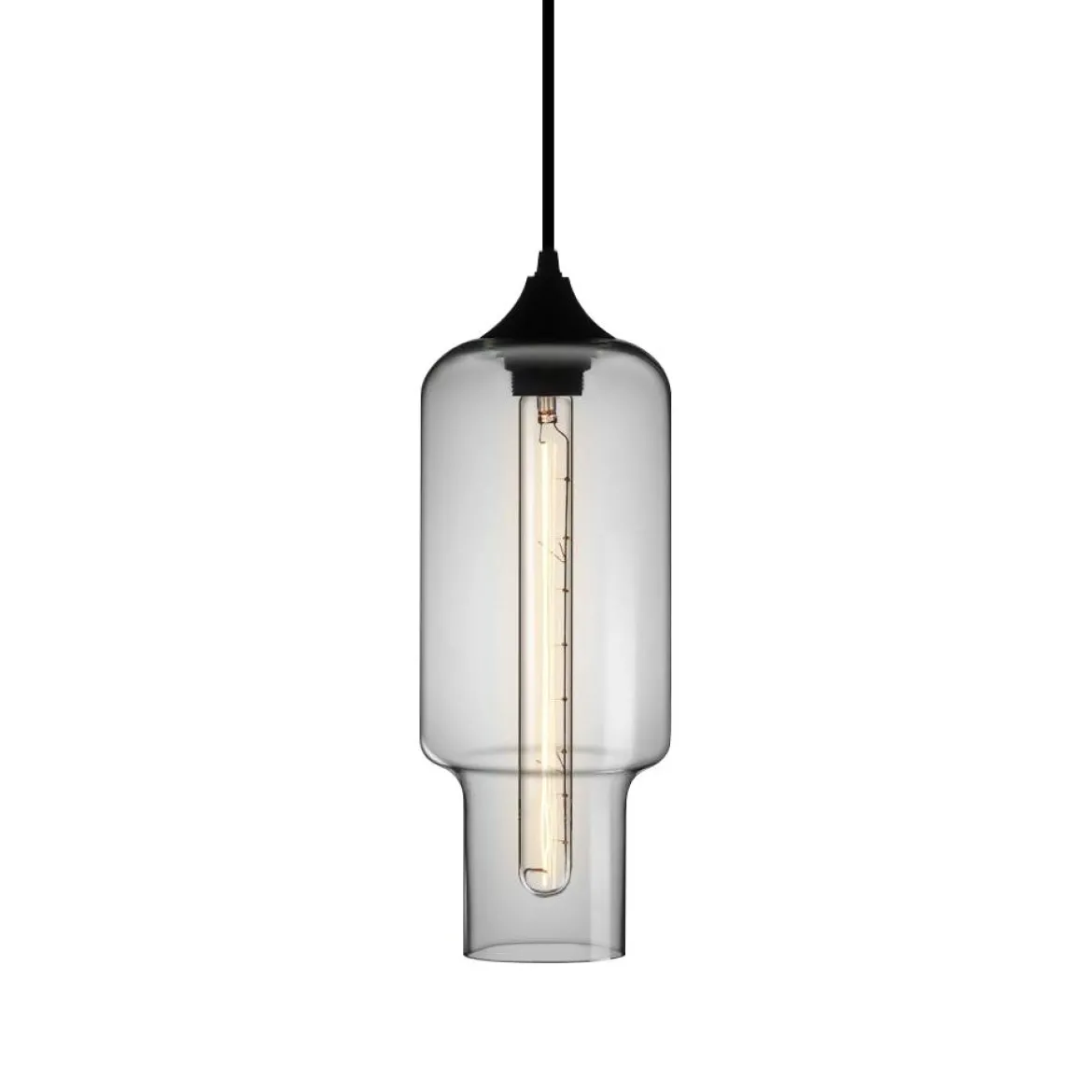 Glass Linear 3-light Island Pendant
