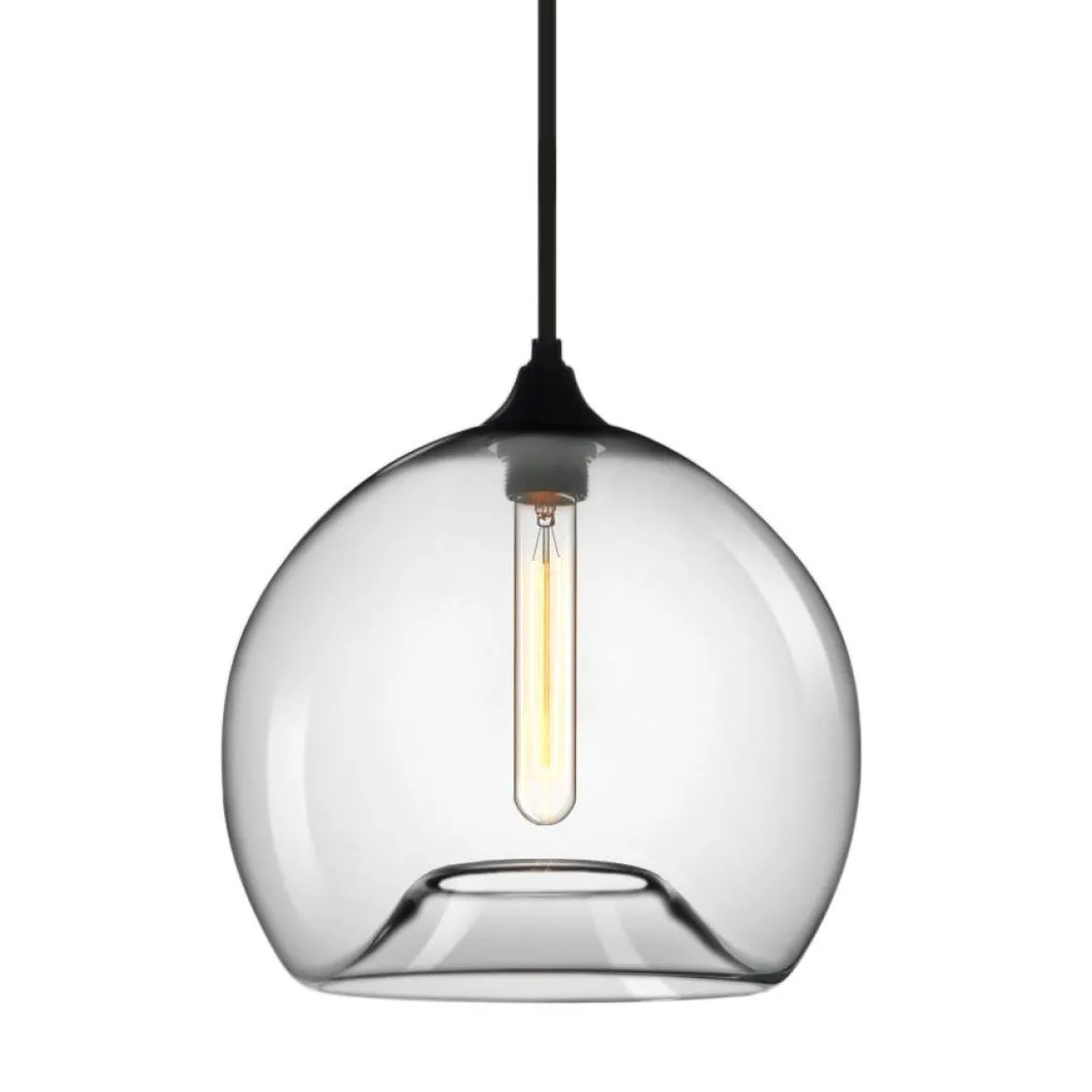 Glass Linear 3-light Island Pendant