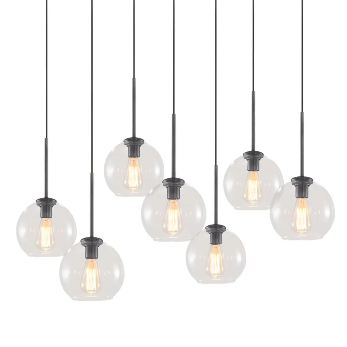 Globe Cluster Kitchen Island Pendant Light