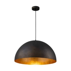 Industrial Oversized Large Metal Dome Pendant Light