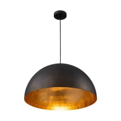 Industrial Oversized Large Metal Dome Pendant Light