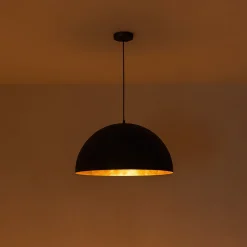 Industrial Oversized Large Metal Dome Pendant Light