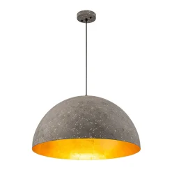 Industrial Oversized Large Metal Dome Pendant Light