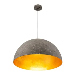 Industrial Oversized Large Metal Dome Pendant Light