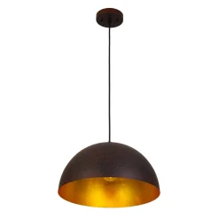 Industrial Oversized Large Metal Dome Pendant Light