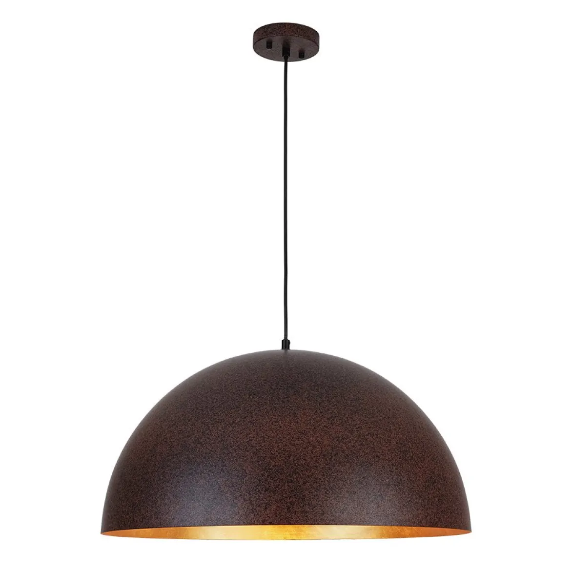Industrial Oversized Large Metal Dome Pendant Light