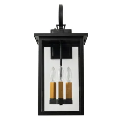 IP23 Farmhouse Square Lantern Outdoor Wall Sconce