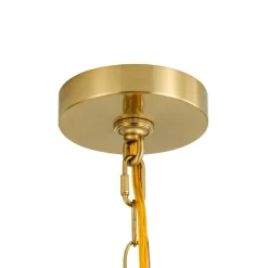 4-Light Candle Style Tiered Square Lantern Pendant