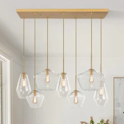 7-light Cluster Kitchen Island Pendant Lighting