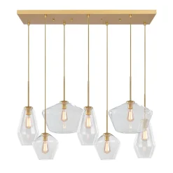 7-light Cluster Kitchen Island Pendant Lighting