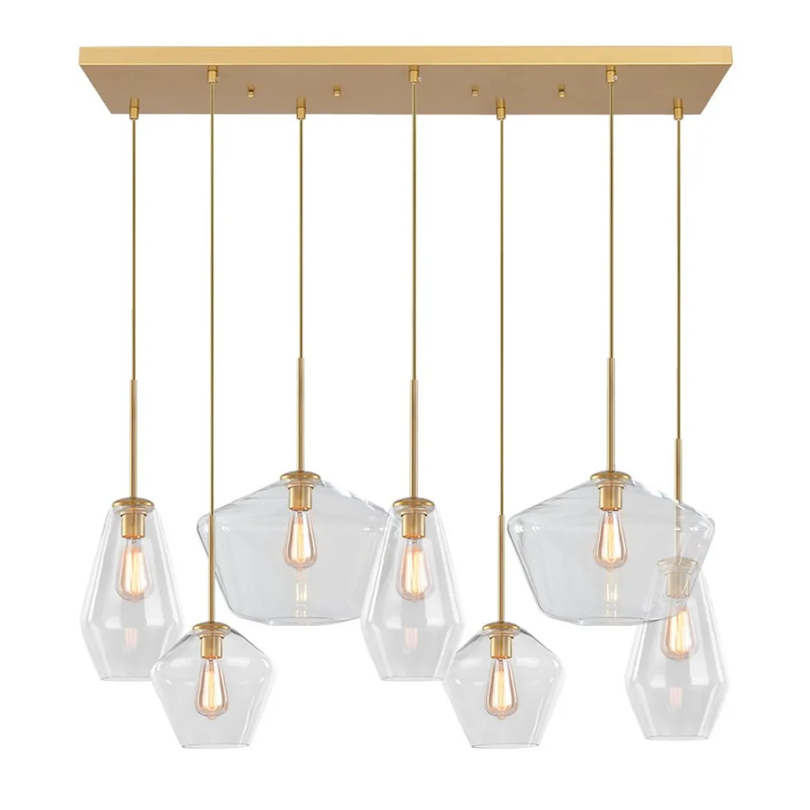 7-light Cluster Kitchen Island Pendant Lighting