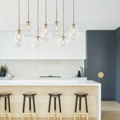 7-light Cluster Kitchen Island Pendant Lighting