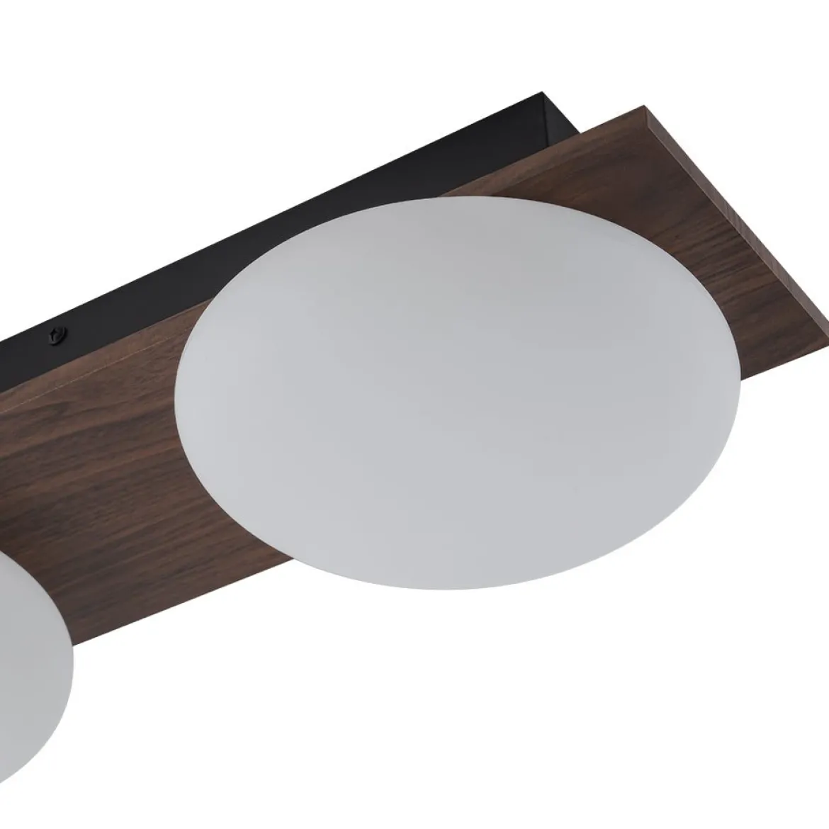 3-Light Dimmable LED Rustic Linear Flush Mount Light