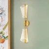 2-Light Dimmable LED Up Down Conical Vanity Wall Sconce