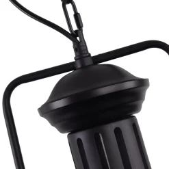 1-Light Industrial Dome Pendant Light