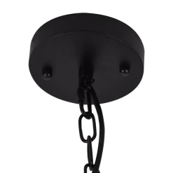 1-Light Industrial Dome Pendant Light