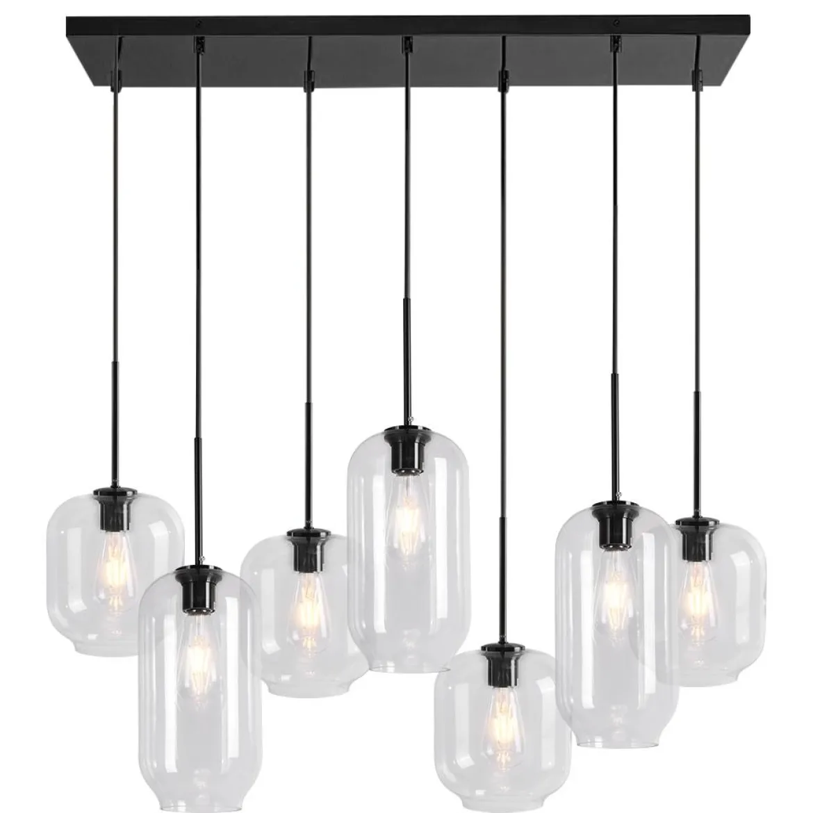7-light Kitchen Island Cluster Pendant Chandelier