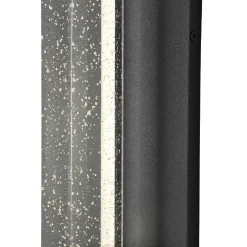 Linear Clear bubble Crystal Tube Dimmable LED Wall Lamp