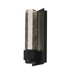 Linear Clear bubble Crystal Tube Dimmable LED Wall Lamp