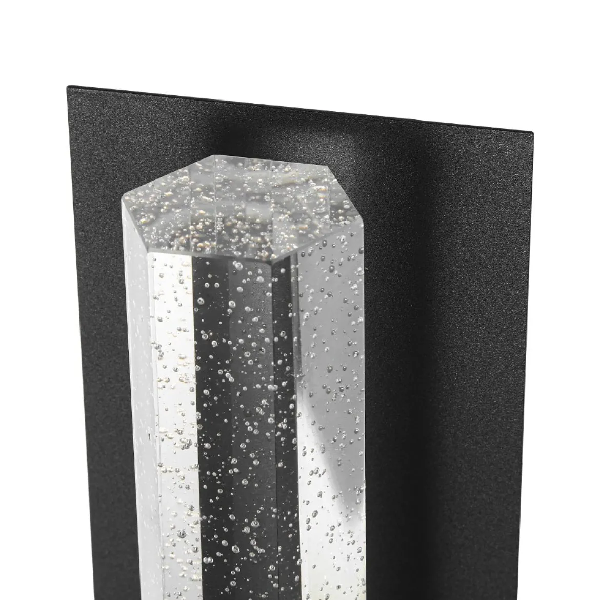 Linear Clear bubble Crystal Tube Dimmable LED Wall Lamp