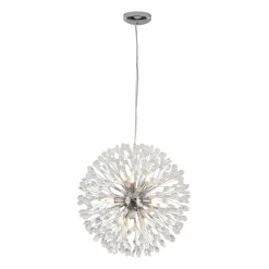 Luxury Bloom Dandelion Crystal Firework Chandelier