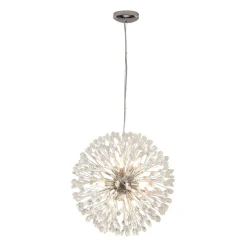 Luxury Bloom Dandelion Crystal Firework Chandelier