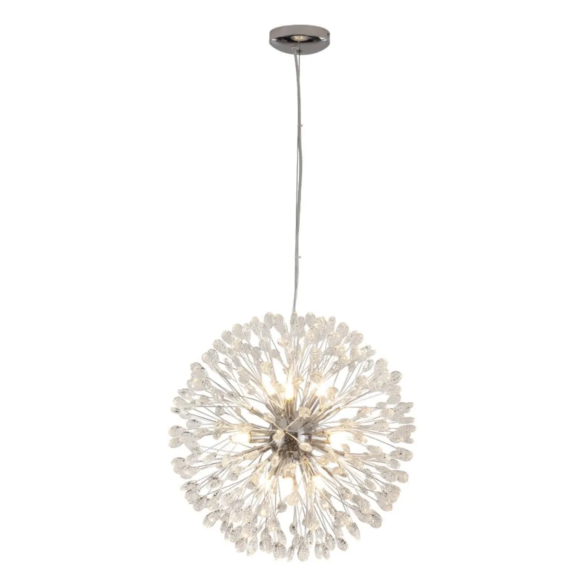 Luxury Bloom Dandelion Crystal Firework Chandelier