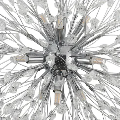 Luxury Bloom Dandelion Crystal Firework Chandelier