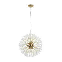 Luxury Bloom Dandelion Crystal Firework Chandelier