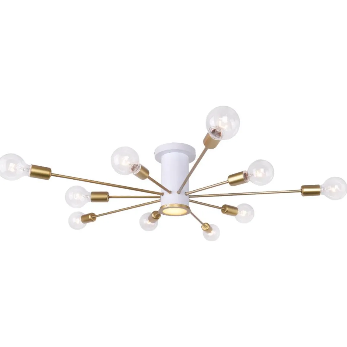 Mid-Century Flush Mount Sputnik Ceiling Light